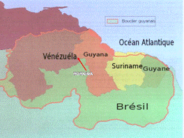 Le plateau des Guyanes ou Bouclier guyanais