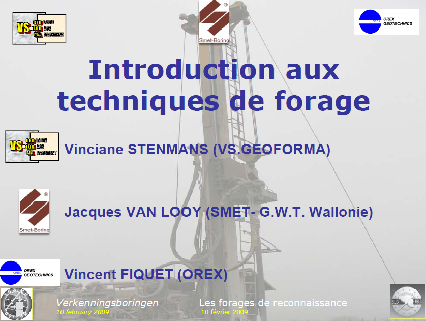 Introduction aux techniques de forage
