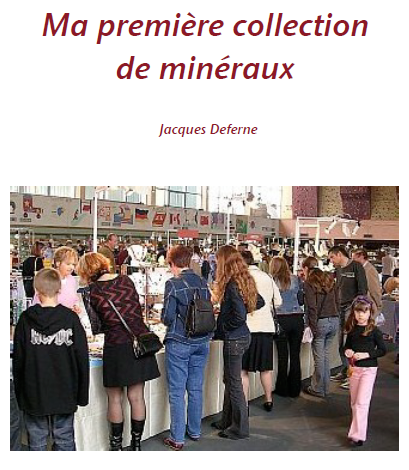 Ma première collection de mineraux