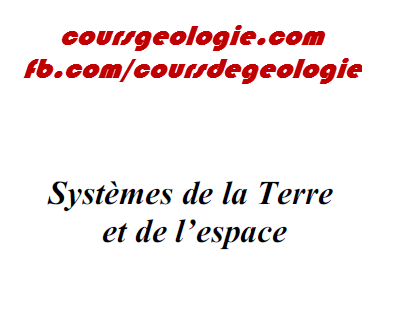 Systèmes de la terre et de l'espace