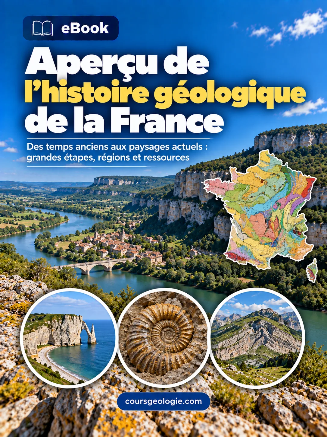 Aperçu de l'histoire géologique de la France