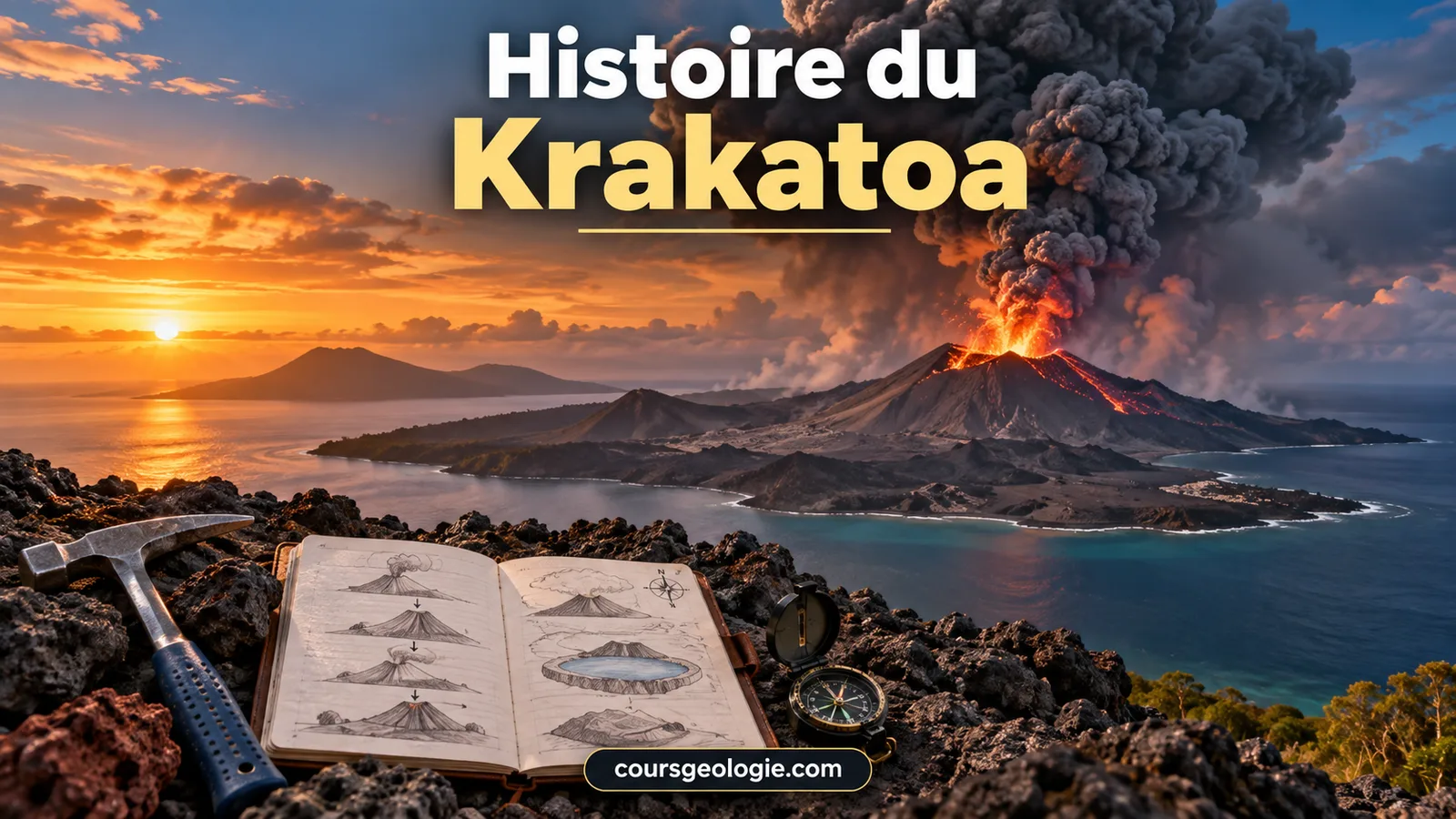 Histoire du Krakatoa