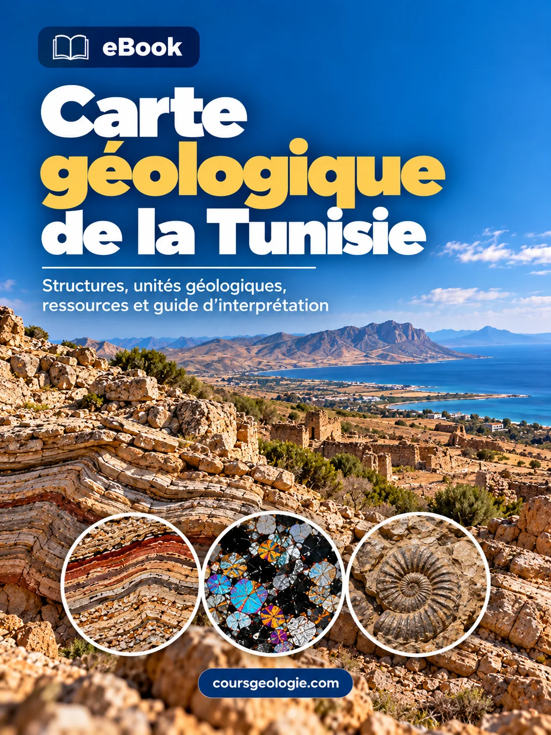 Carte géologique de la Tunisie