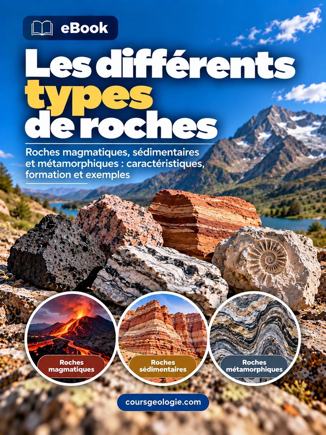 Les différents types de roches