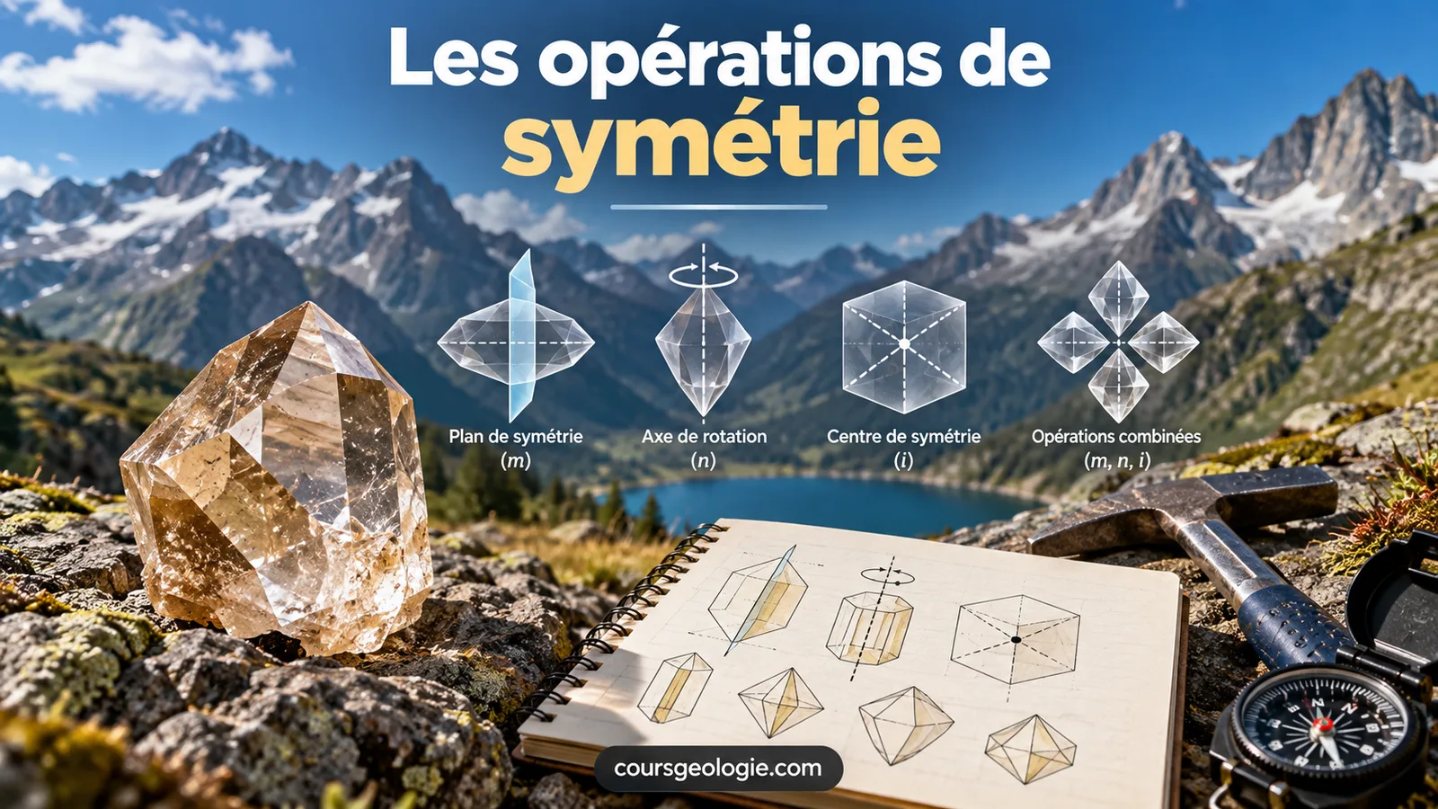 Les opérations de symétrie
