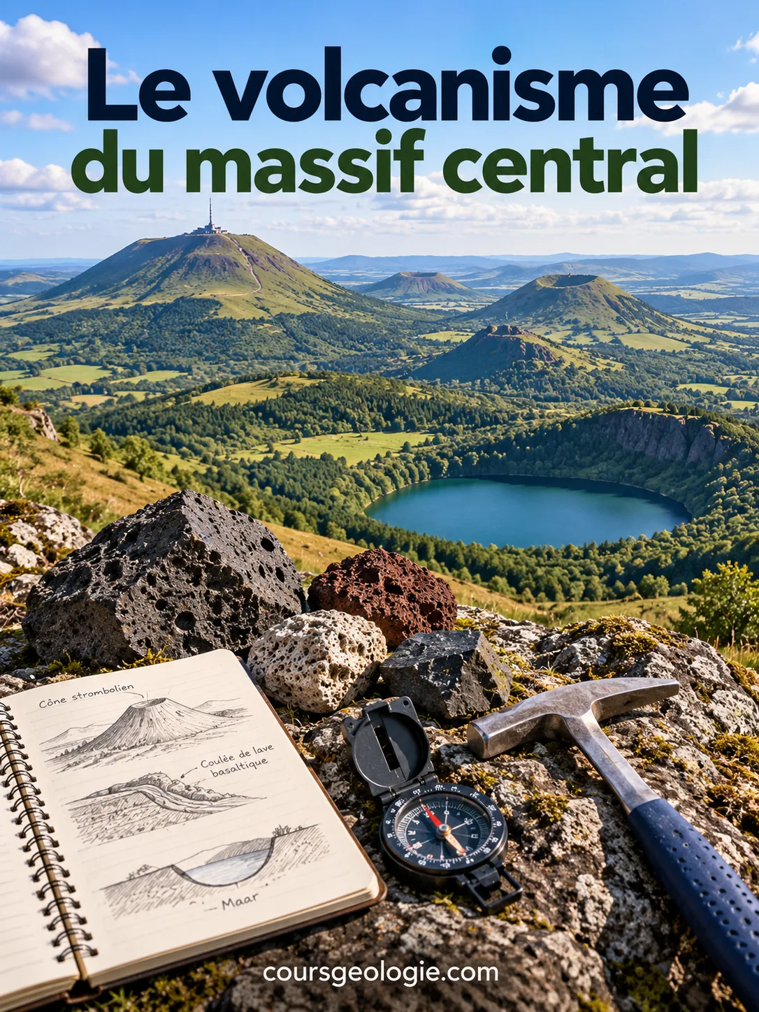 Le volcanisme du massif central