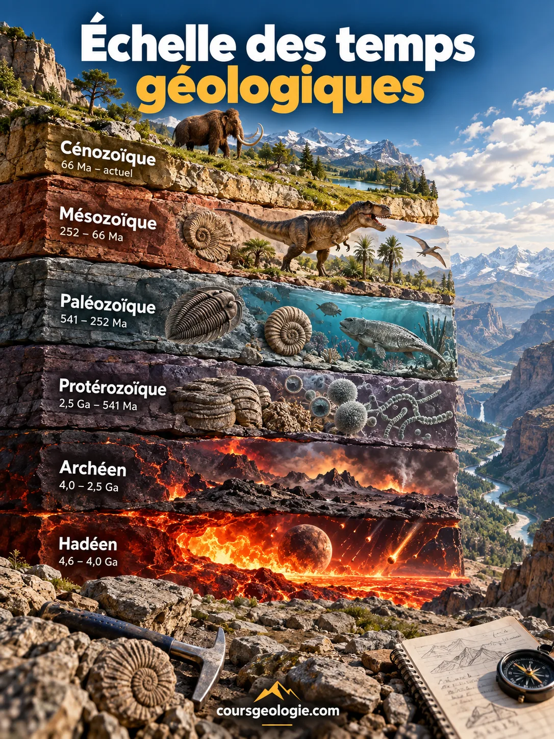 Échelle des temps géologiques
